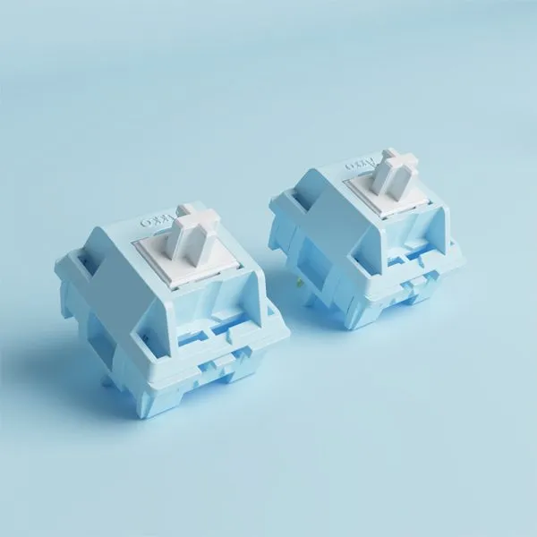 Akko CS 45PCS Snow Blue Gray Switch (5-Pin)