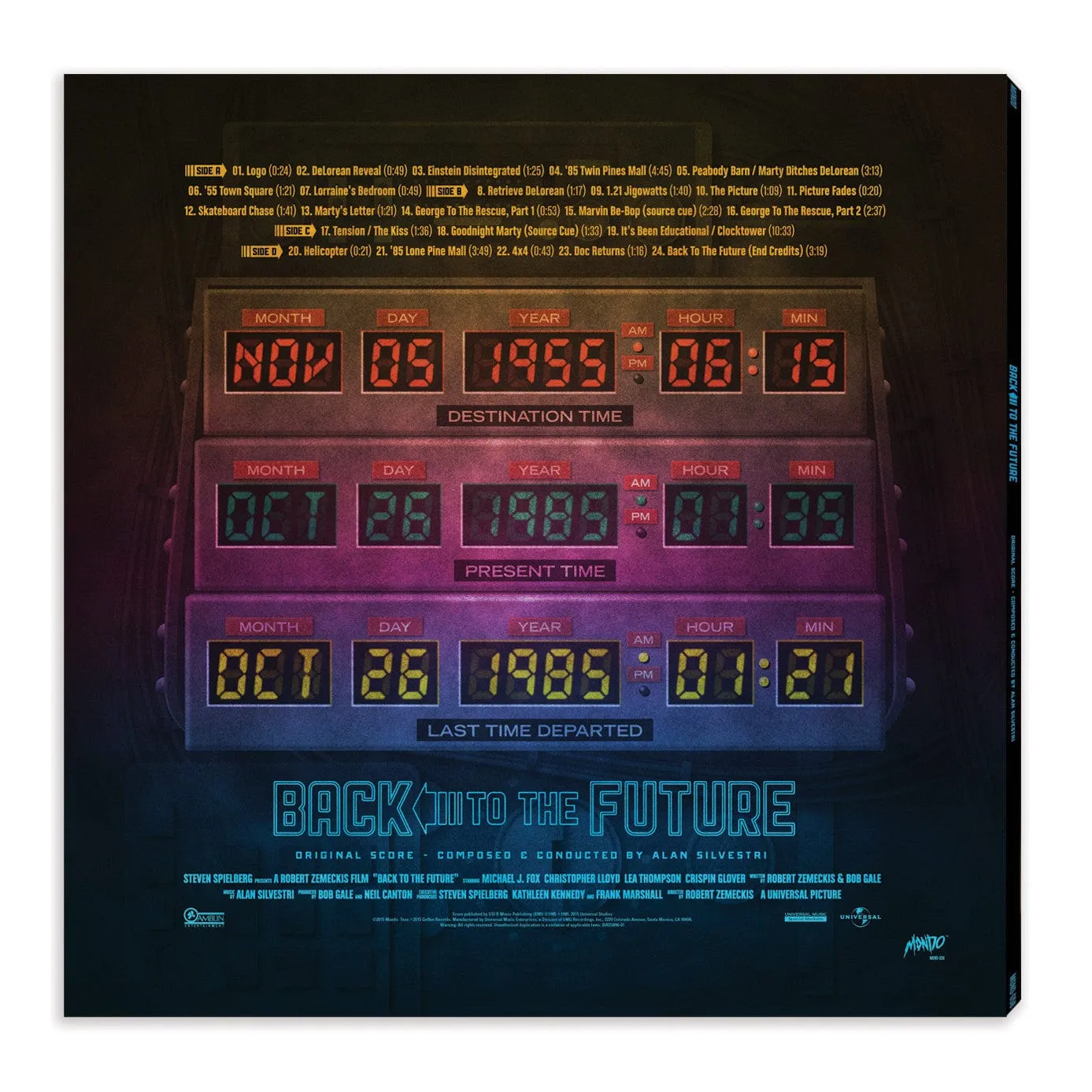 Back To The Future Trilogy – Complete Original Score 6XLP