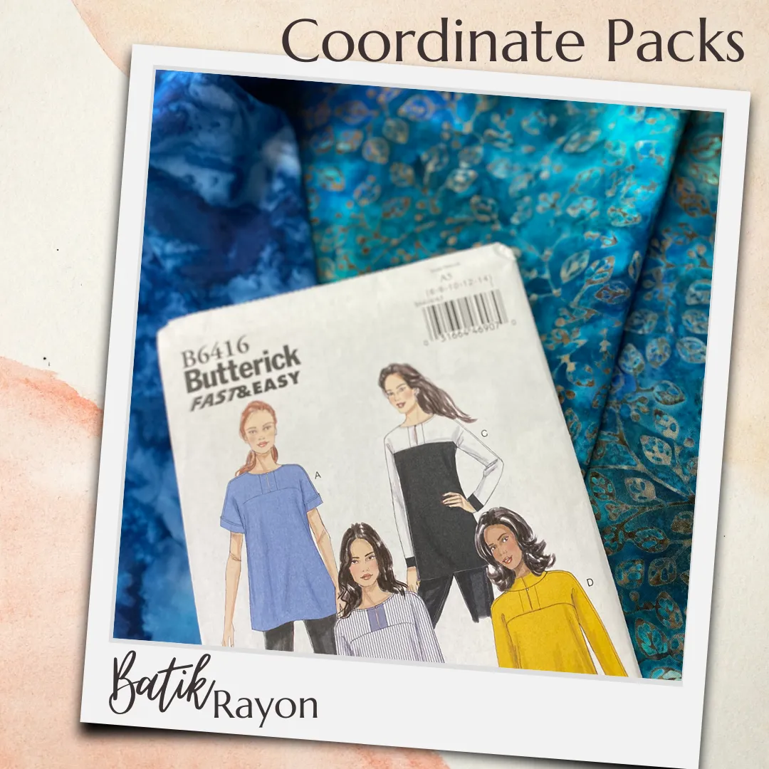 Batik Rayon - Coordinate Packs