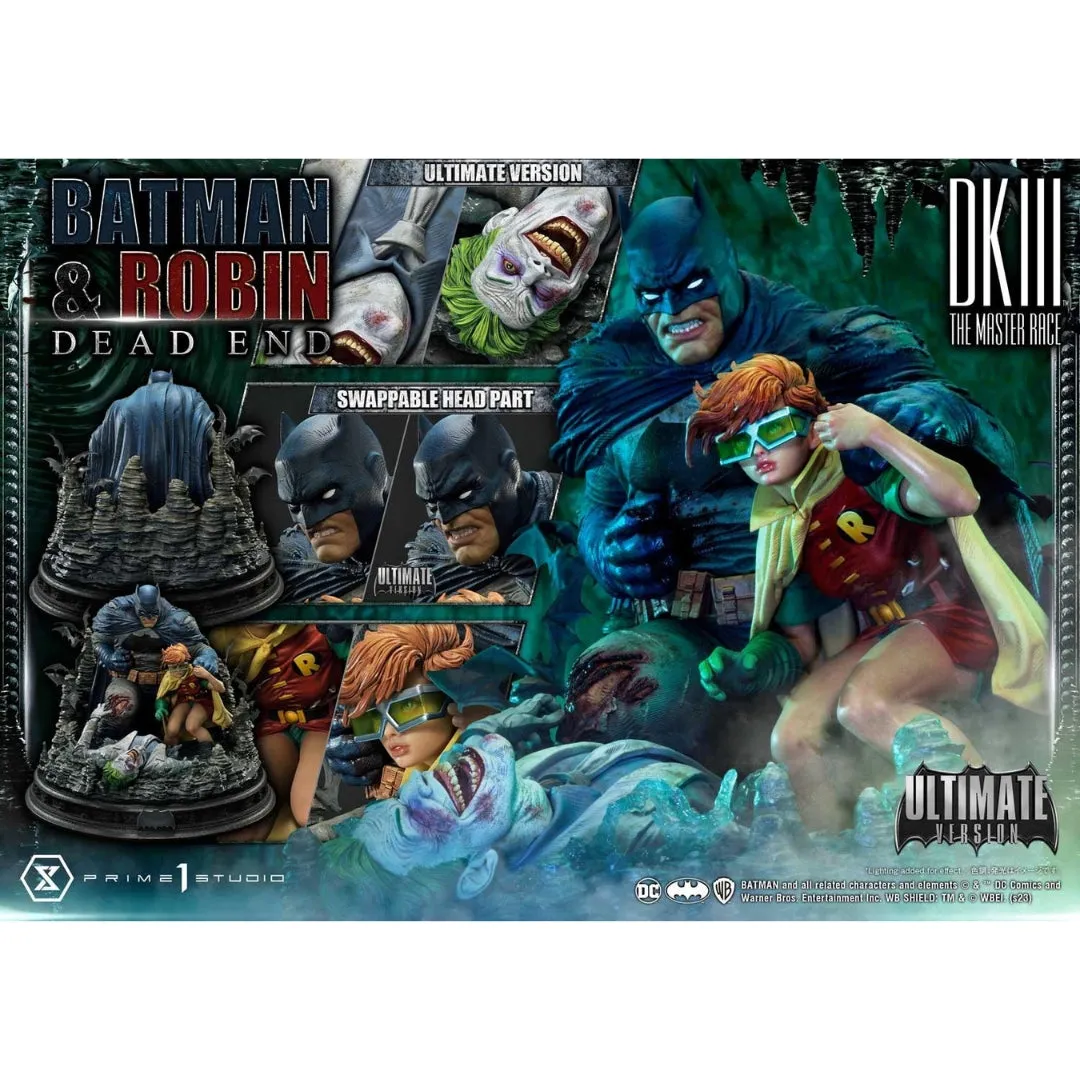 Batman & Robin Dead End Ultimate Bonus Version Statue by Prime 1 Studio