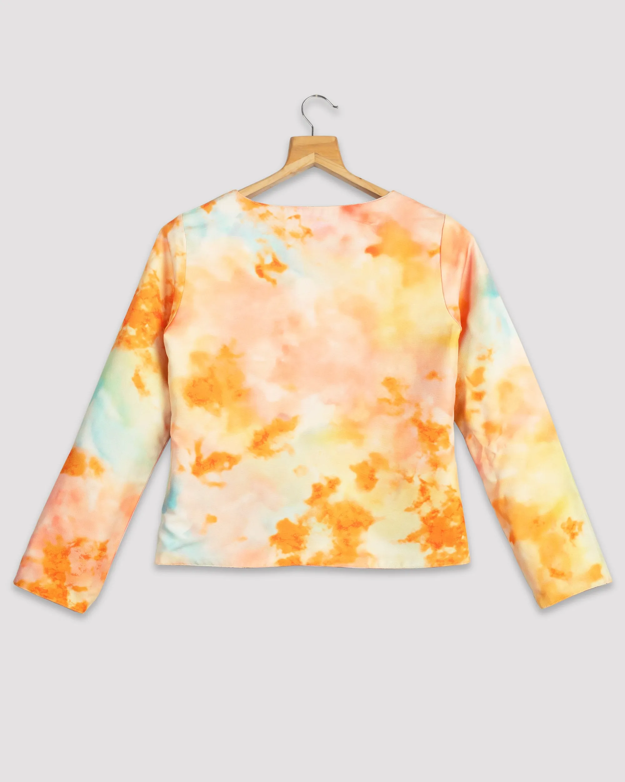 Bestselling Tie And Dye Reversible Jacket For Women