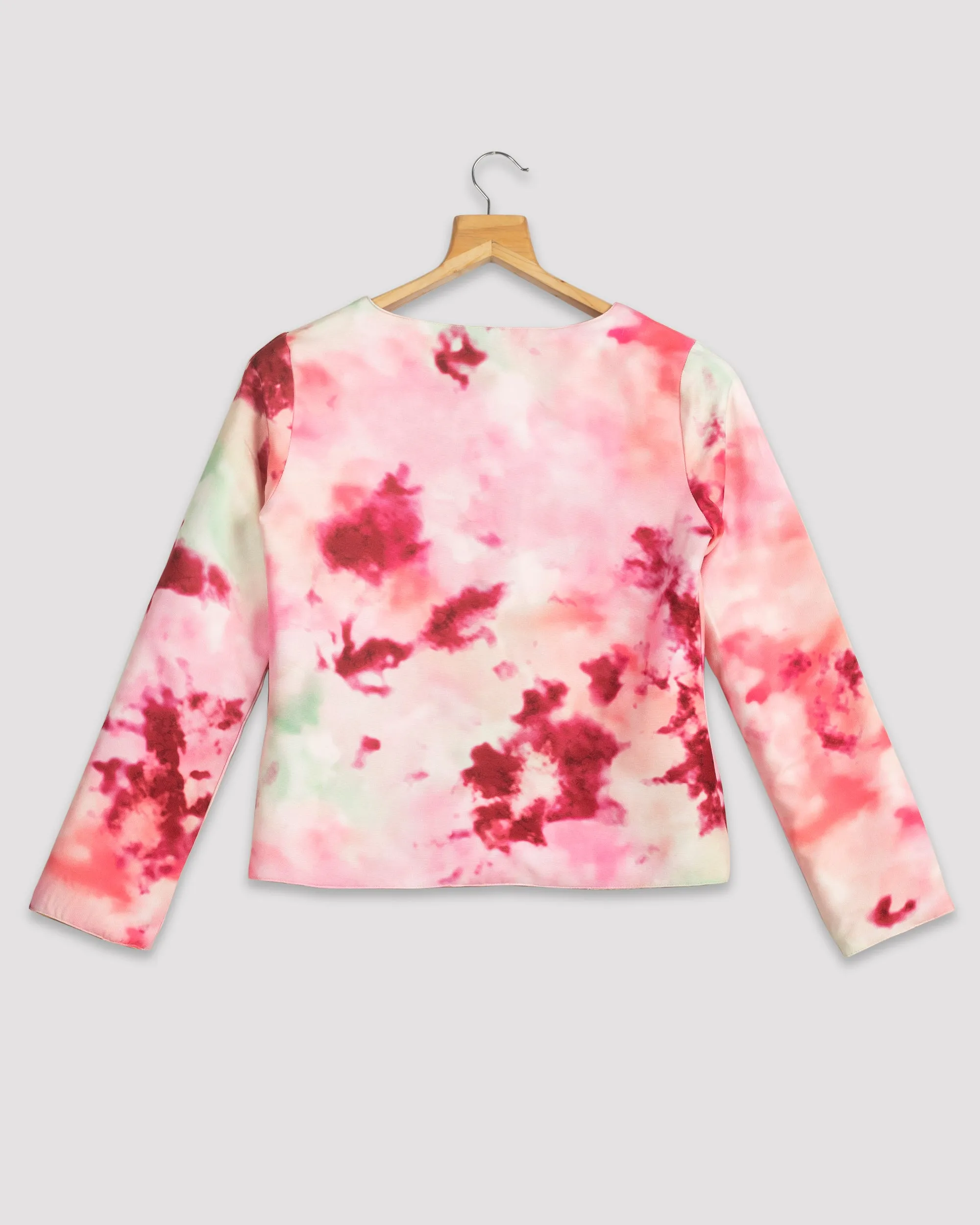 Bestselling Tie And Dye Reversible Jacket For Women