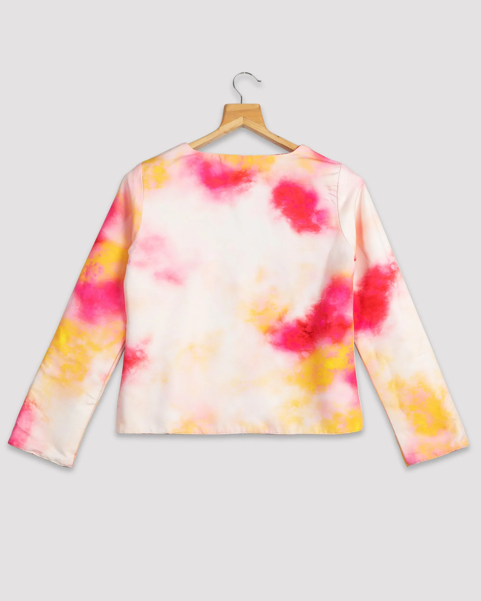 Bestselling Tie And Dye Reversible Jacket For Women