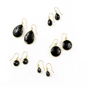 Black Onyx Earrings