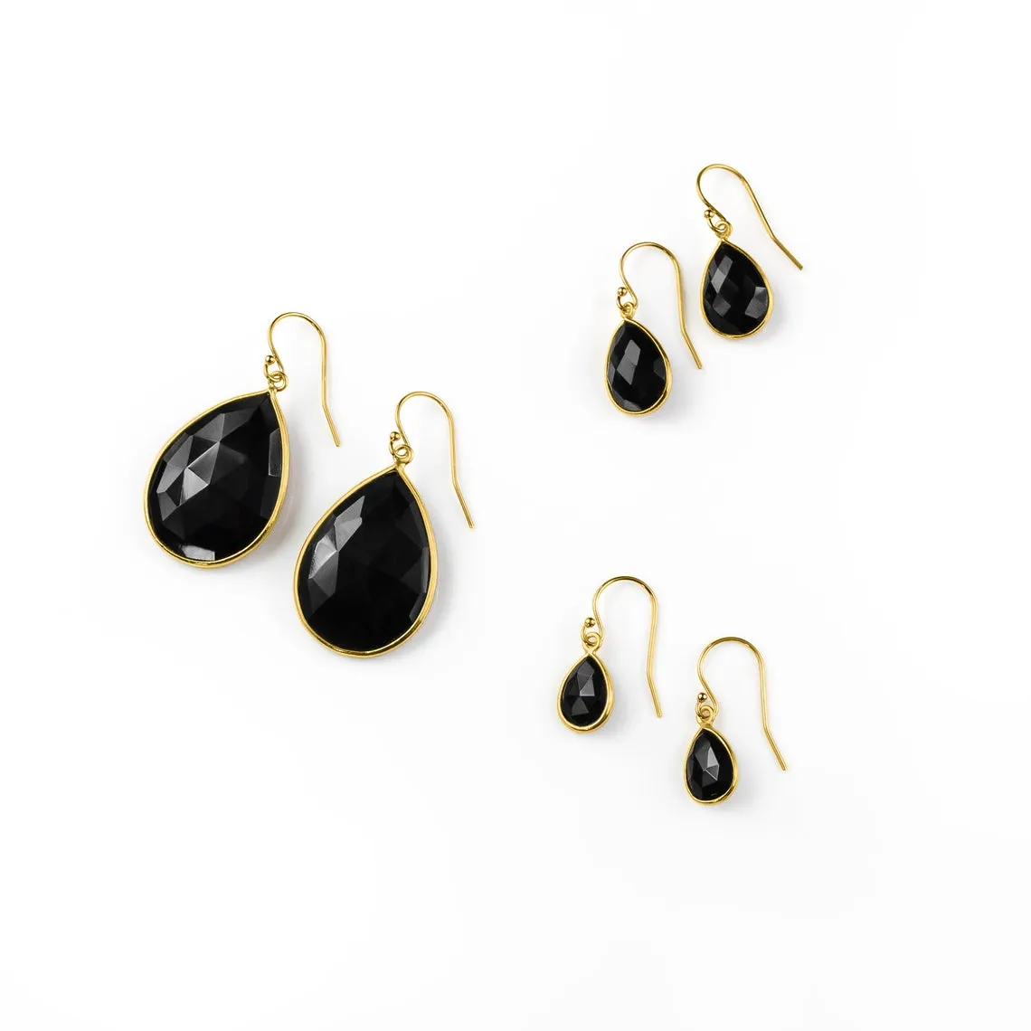 Black Onyx Earrings