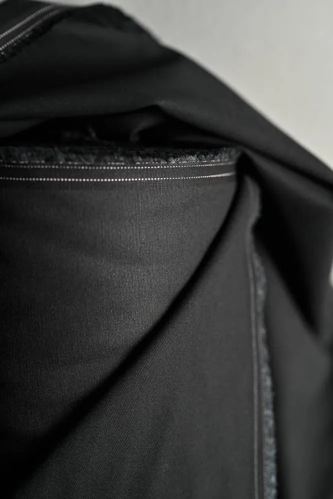 Black - Sanded Cotton Twill - Merchant & Mills