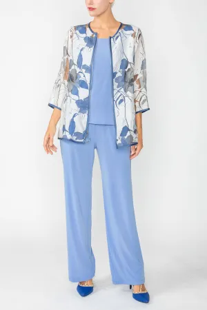 Blue Blossom Burnout Jacket