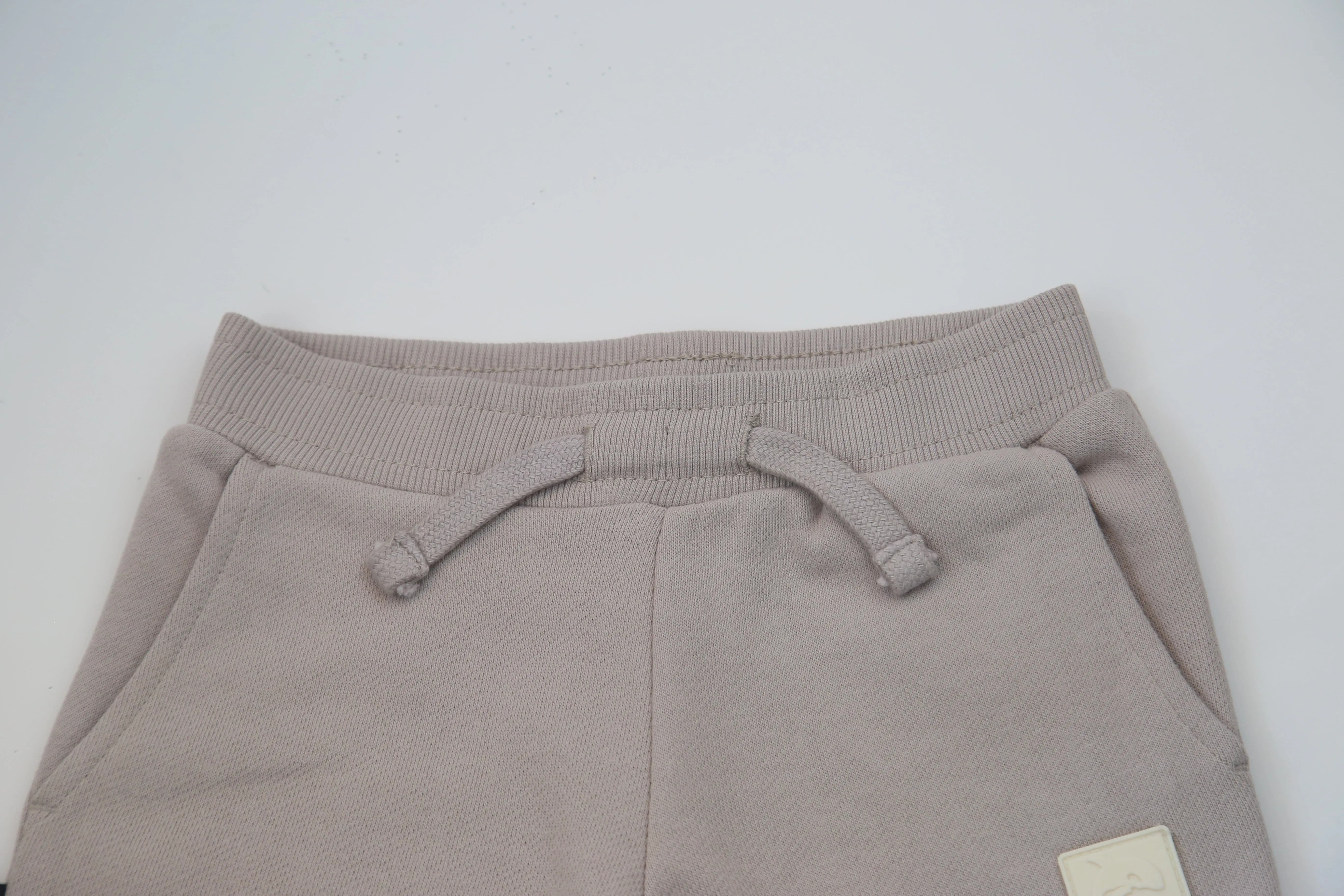 Brushed Terry Sweatpants _ Dove