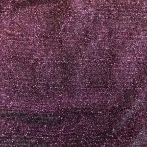 Burgundy Green Gold Holographic Shimmer Glitter Spandex Fabric