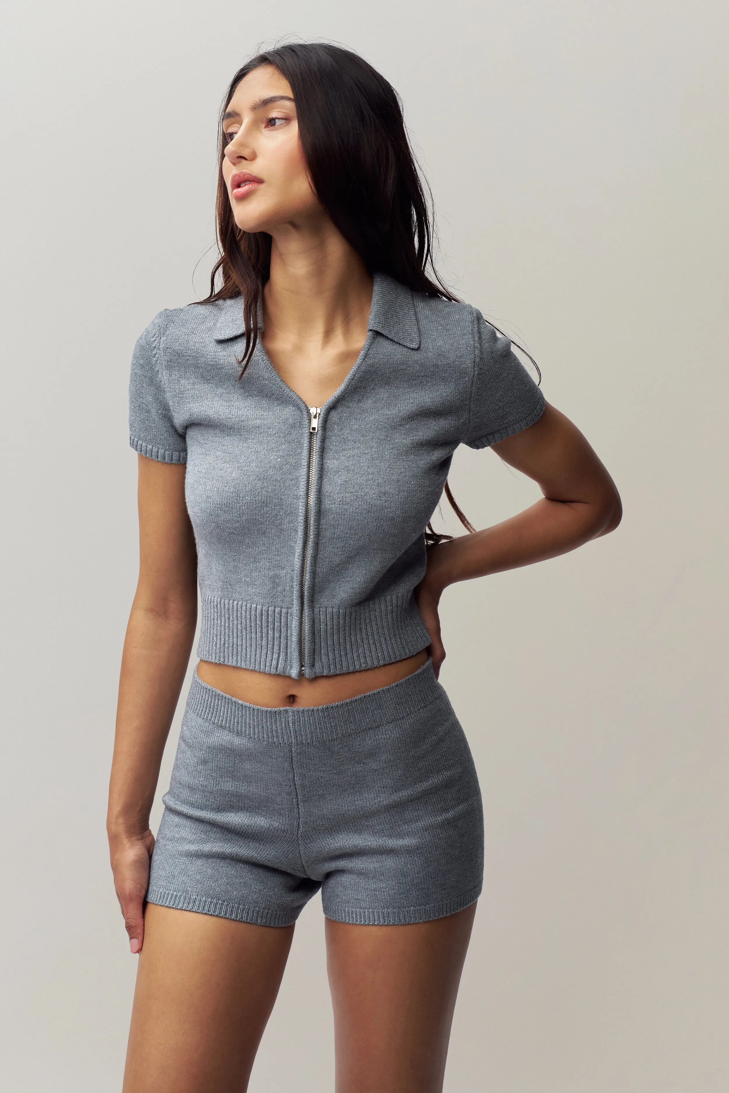 Calesia Zip Up Top