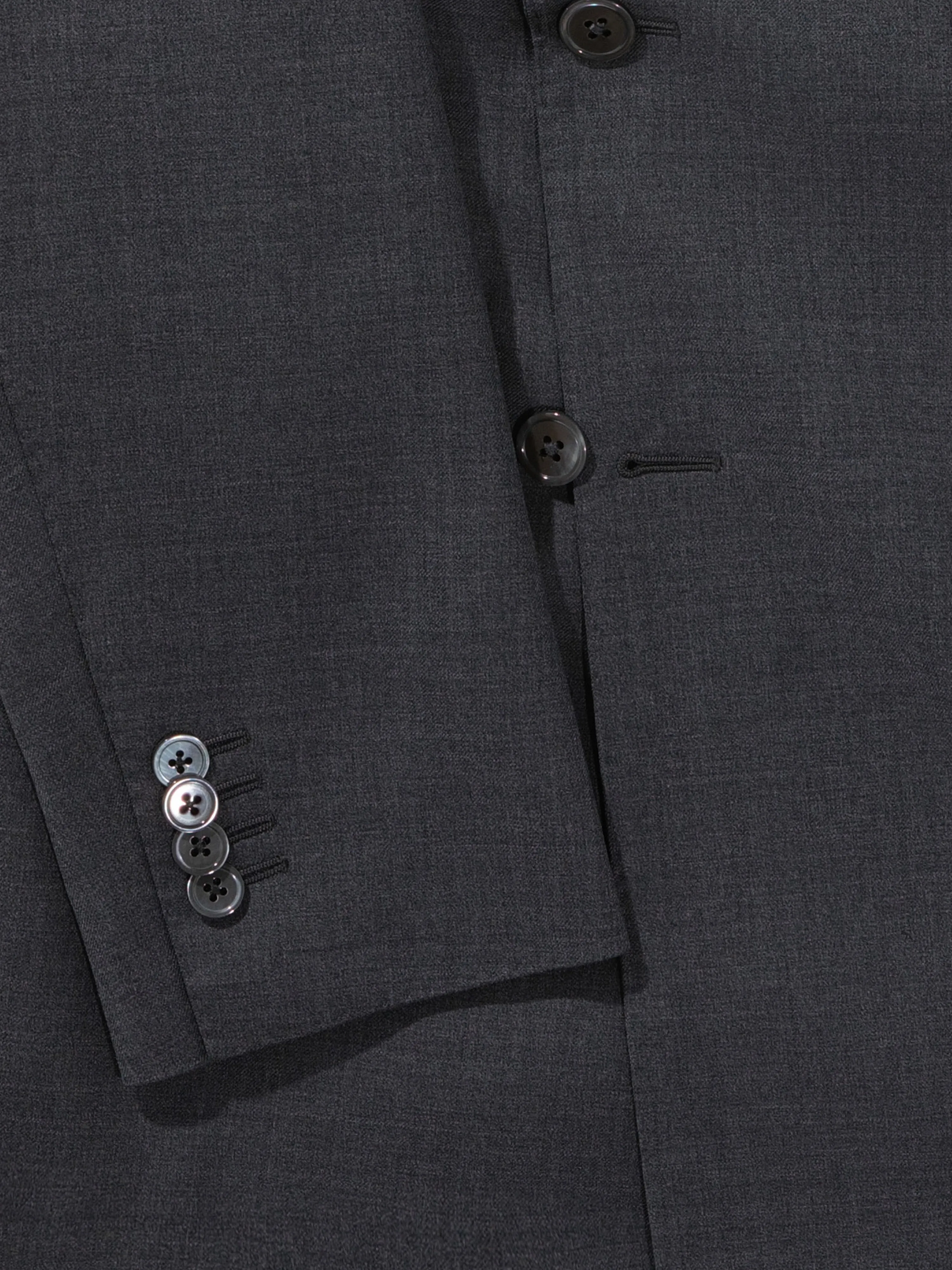 Charcoal S130 Wool Jacket (DB)