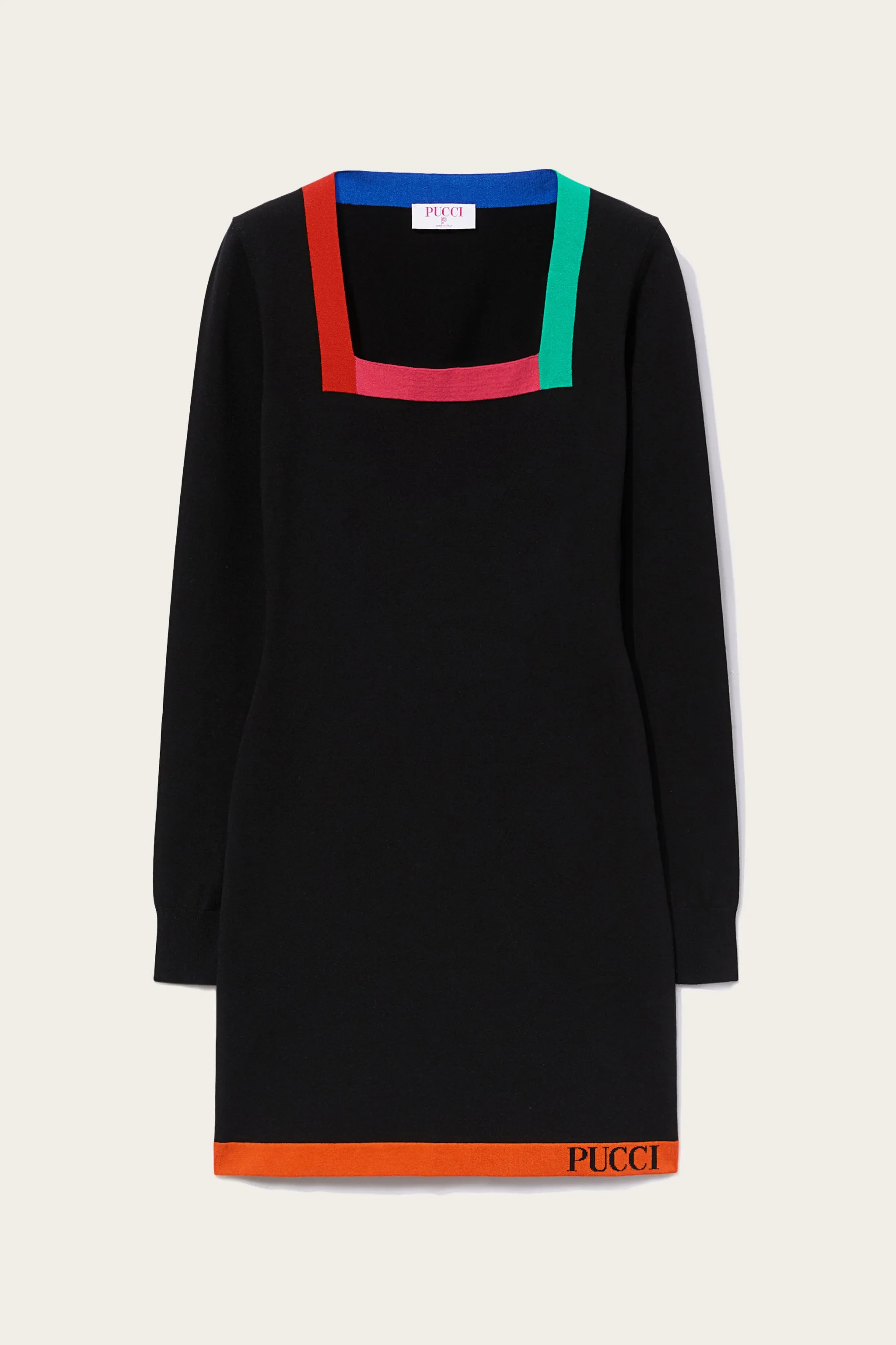 Colourblock Mini Dress