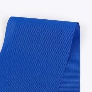 Cotton / Viscose Grosgrain - Lapis