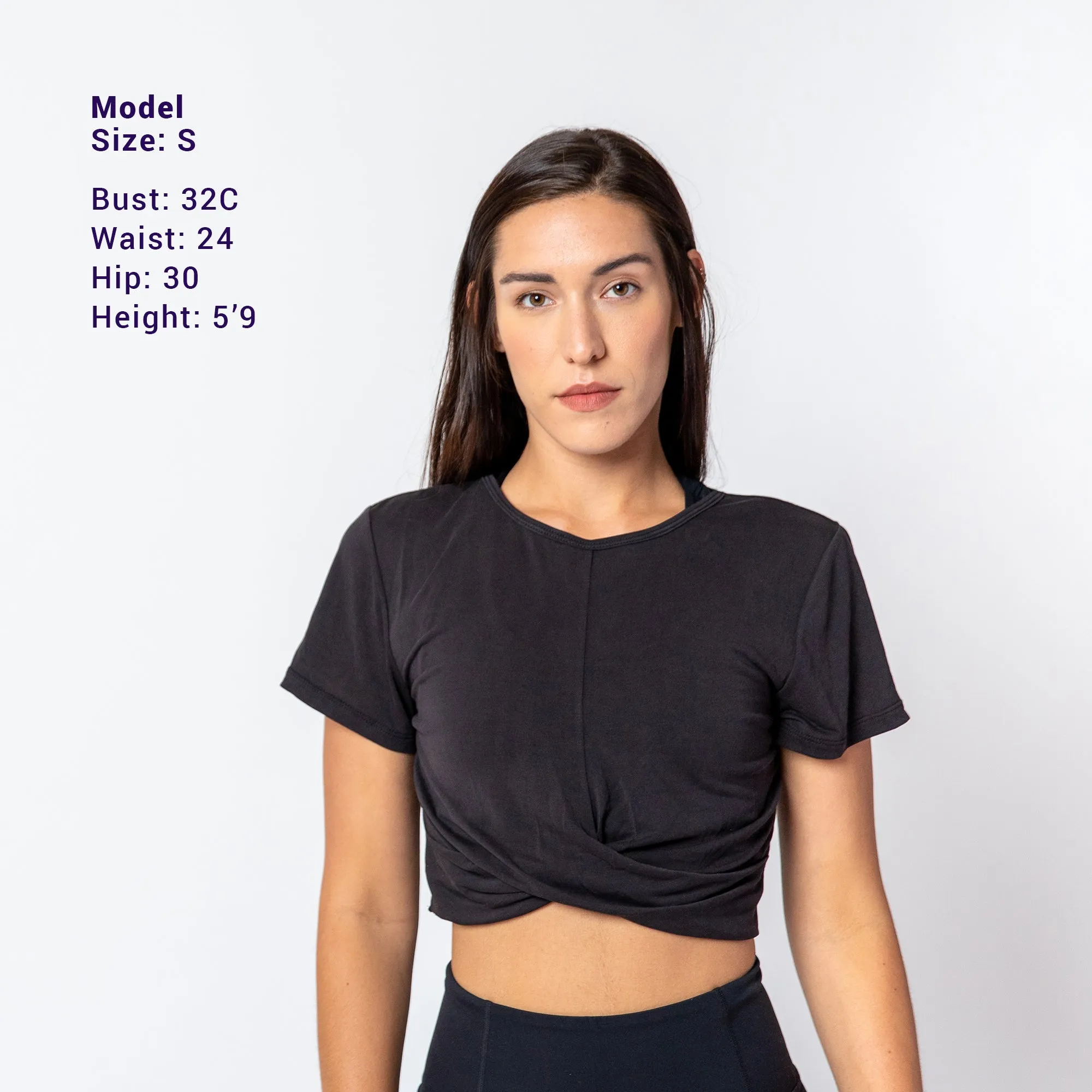 Crop Sweat T-Shirt