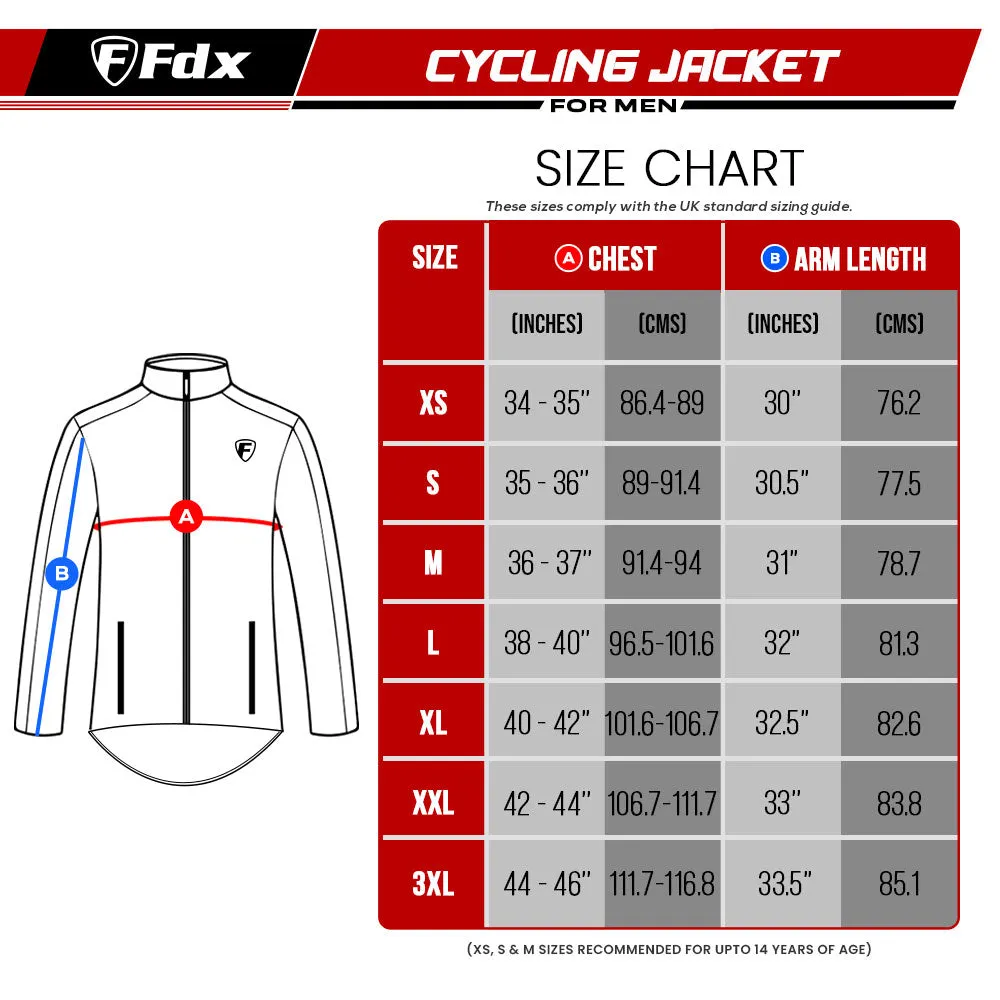 Fdx Apollux Green Softshell Men's & Boy's Windproof Cycling Jacket