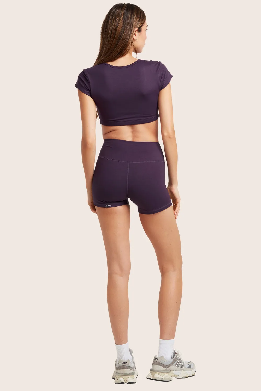 FORMCLOUD® CLOUD SHORTS - PLUM