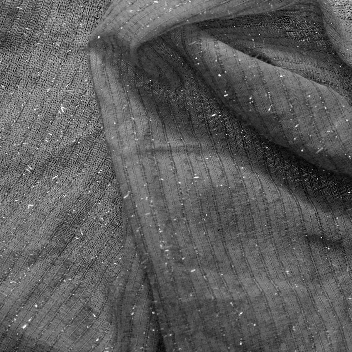 Gray Divine Mist Sheer Drapery Home Decor Fabric