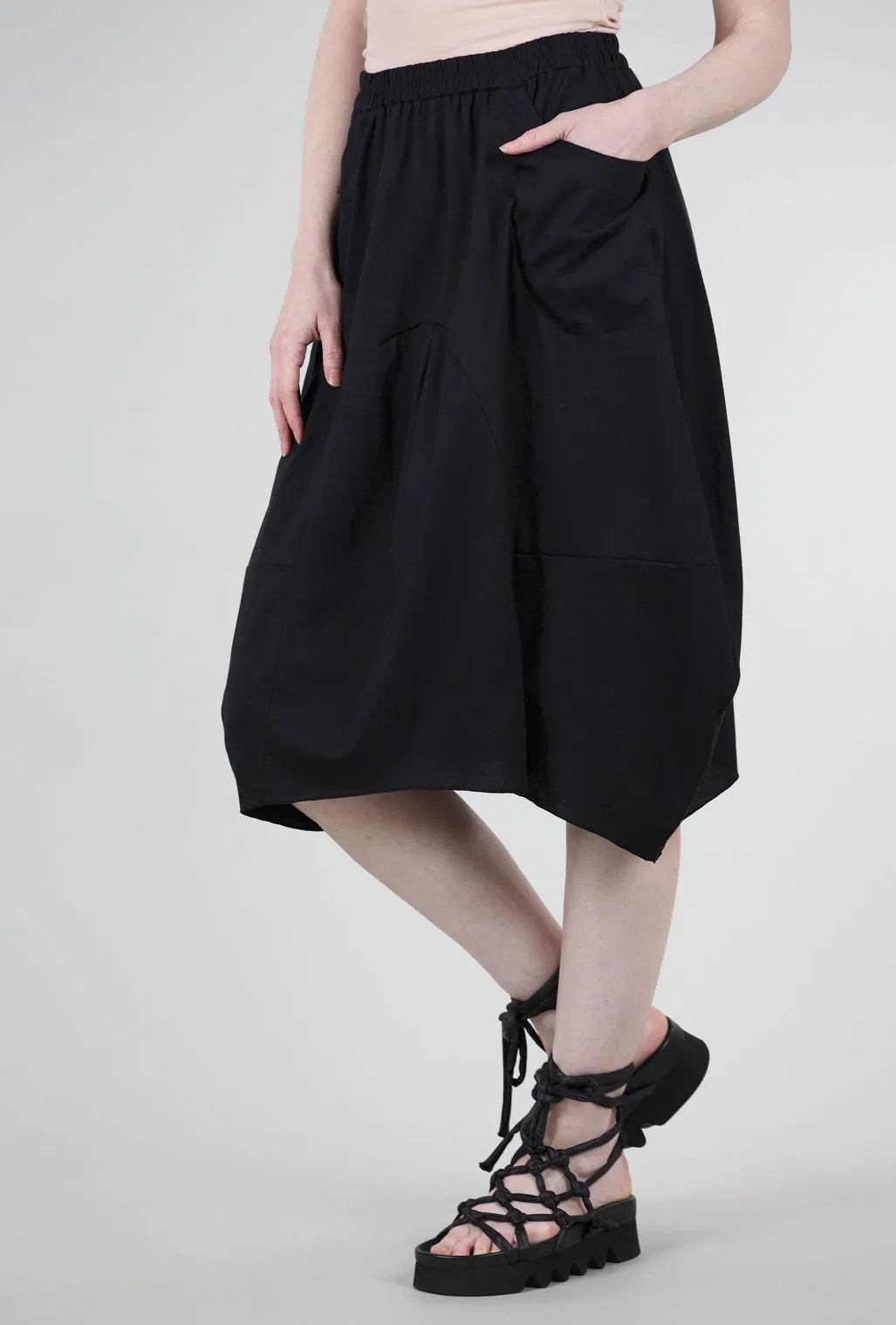 Groove Skirt, Black