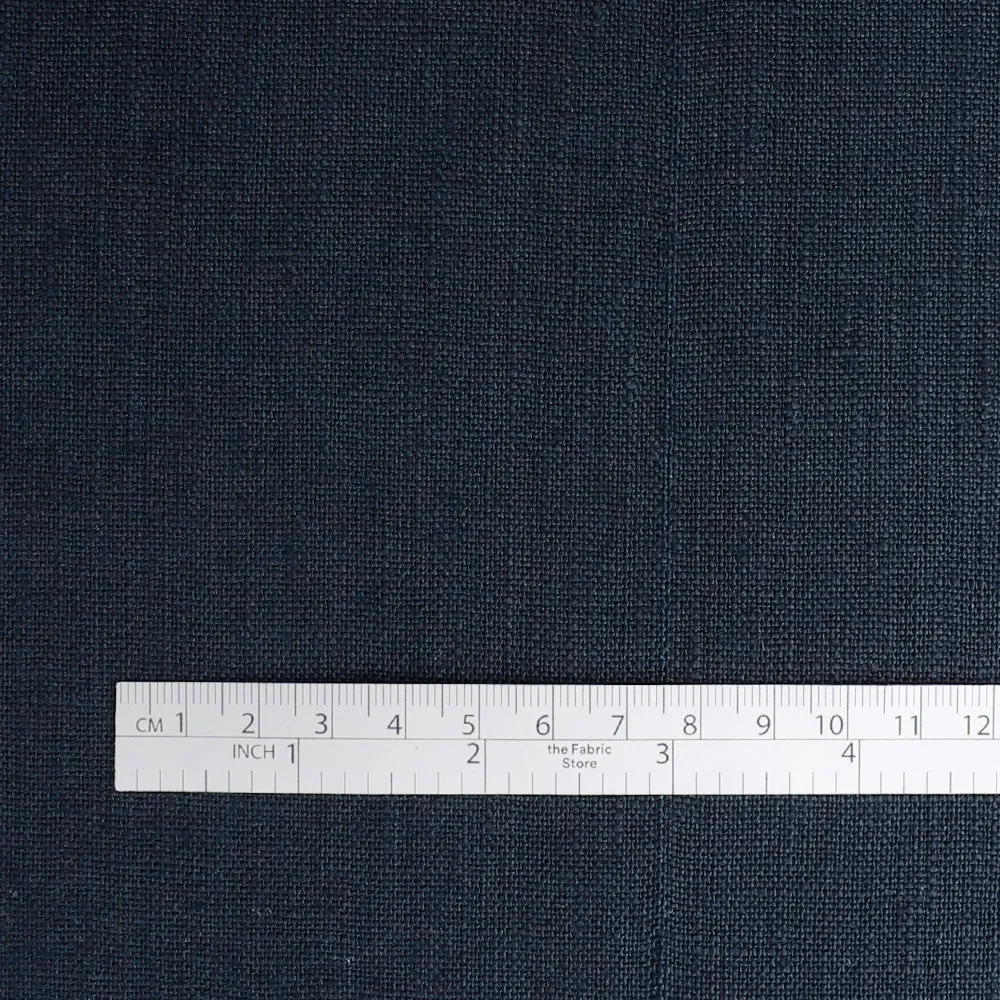 Heavyweight Linen - Navy