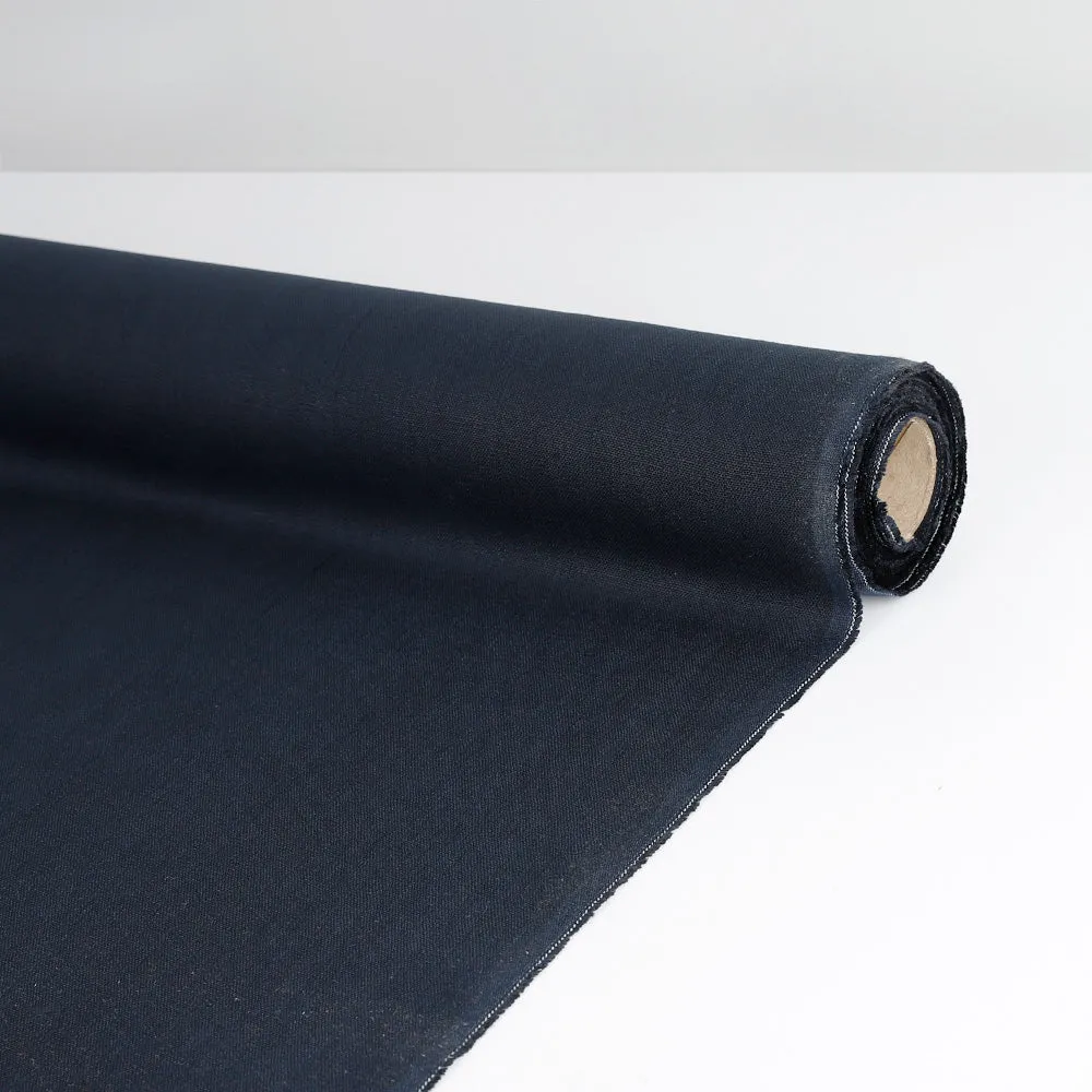 Heavyweight Linen - Navy