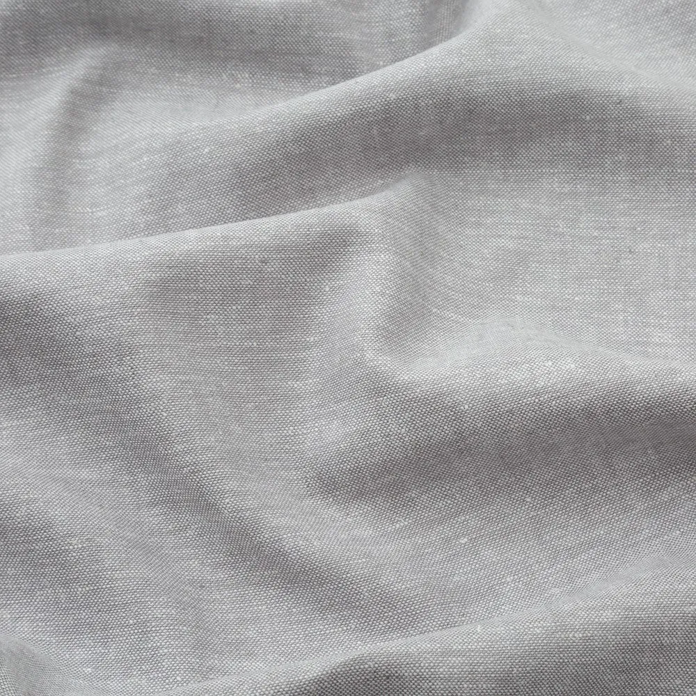 Hemp Cotton Chambray / Light Grey