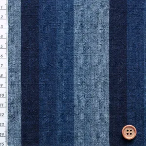 Japanese Indigo Cotton / Futo Katsuo Shima