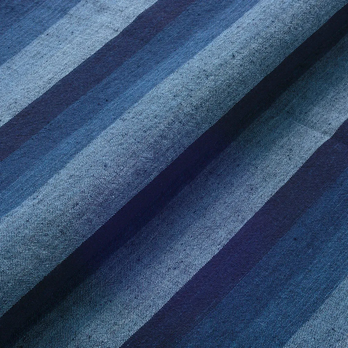 Japanese Indigo Cotton / Futo Katsuo Shima