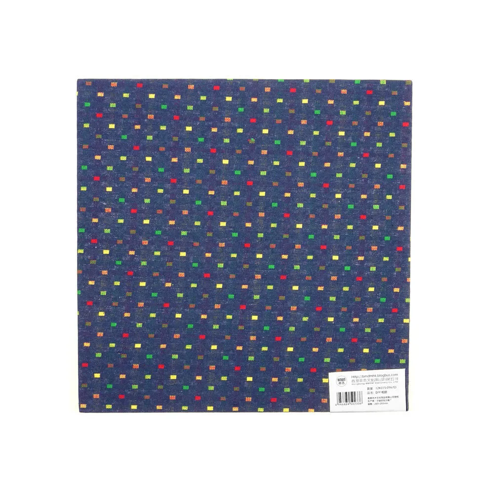 Large Fabric Photo Album (Dark Blue)