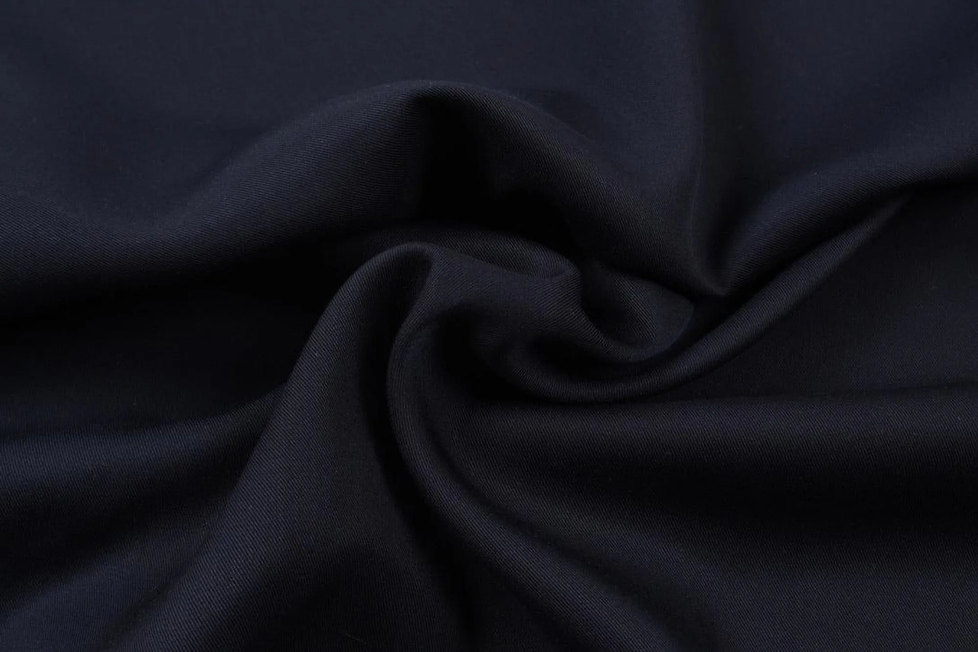 Light Tencel Twill for Bottoms - Navy - remnant (3 mts available)