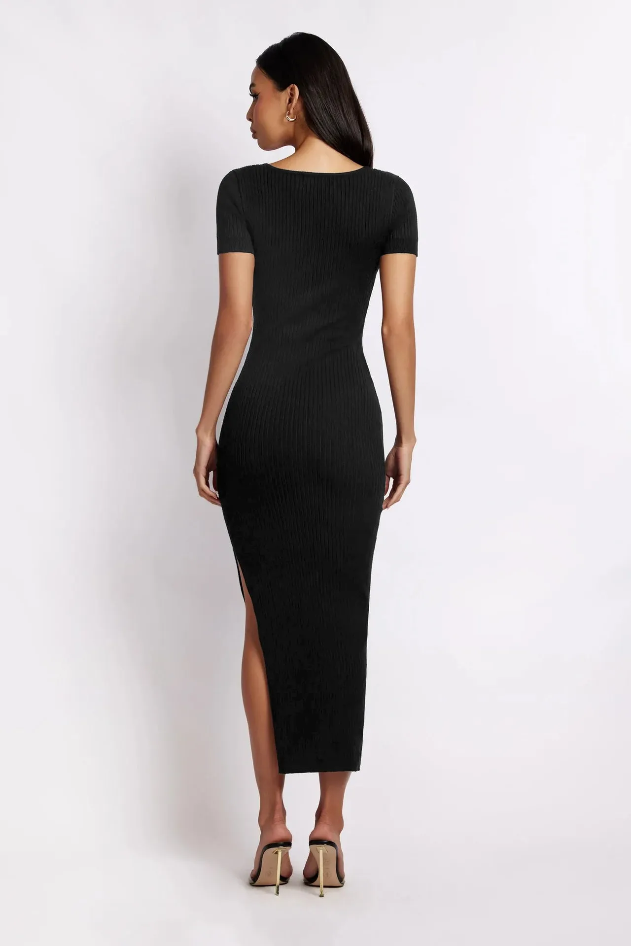 LionVII V-neck Knit dresses