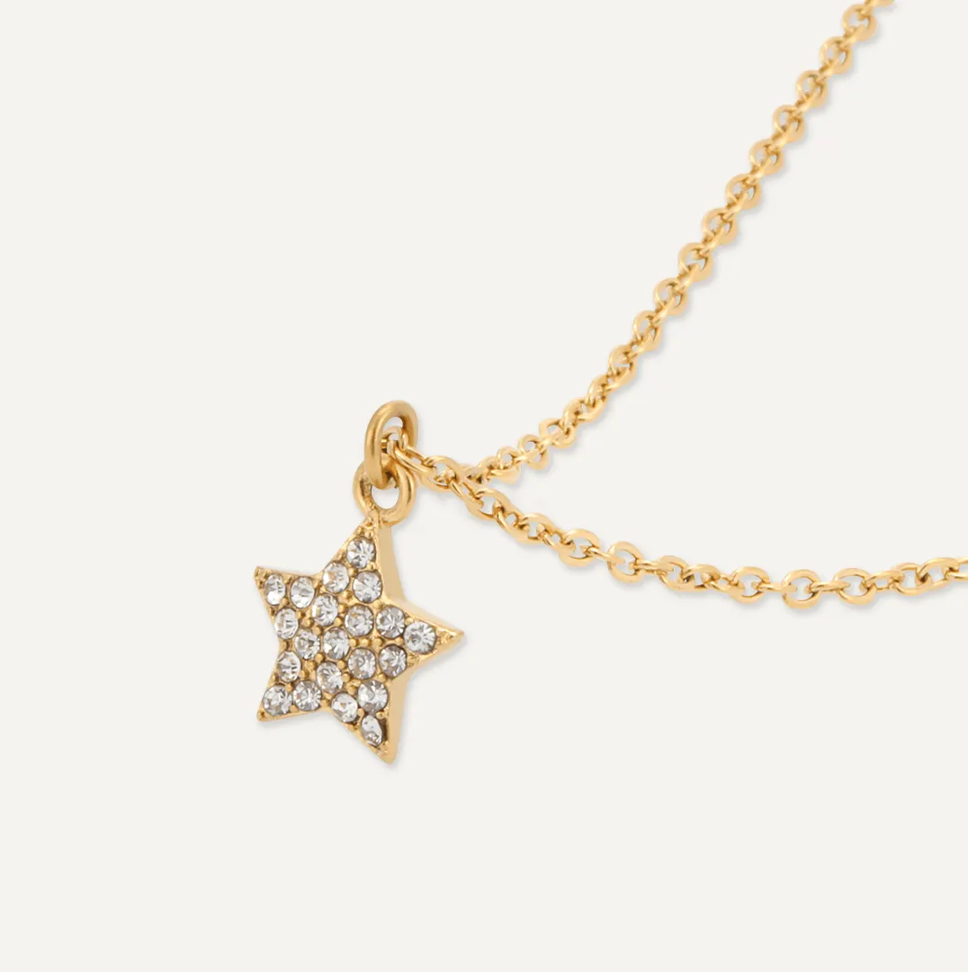 Memories: "YOU'RE A STAR" | Star Necklace | 18K Gold-Plated