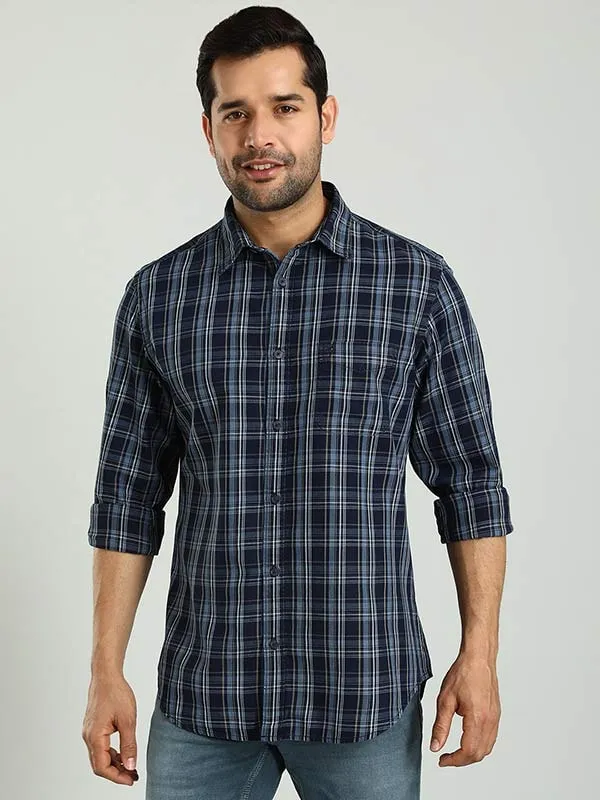 Men Checked Full Sleeve Cotton Shirt