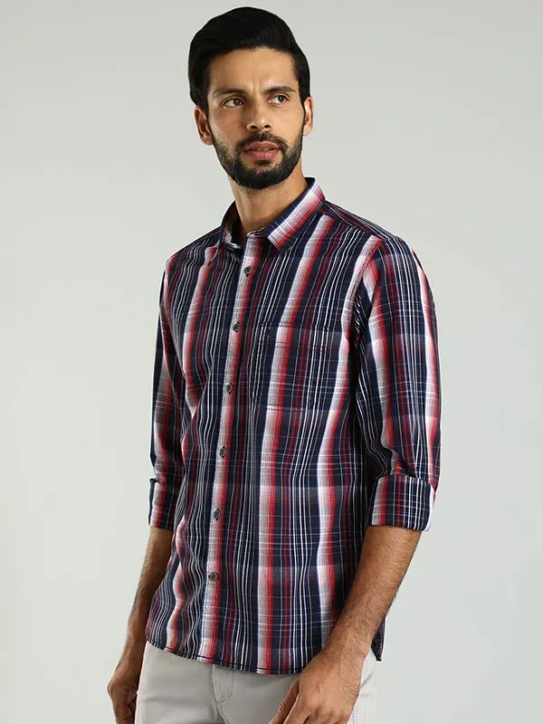 Men Checked Full Sleeve Cotton Shirt