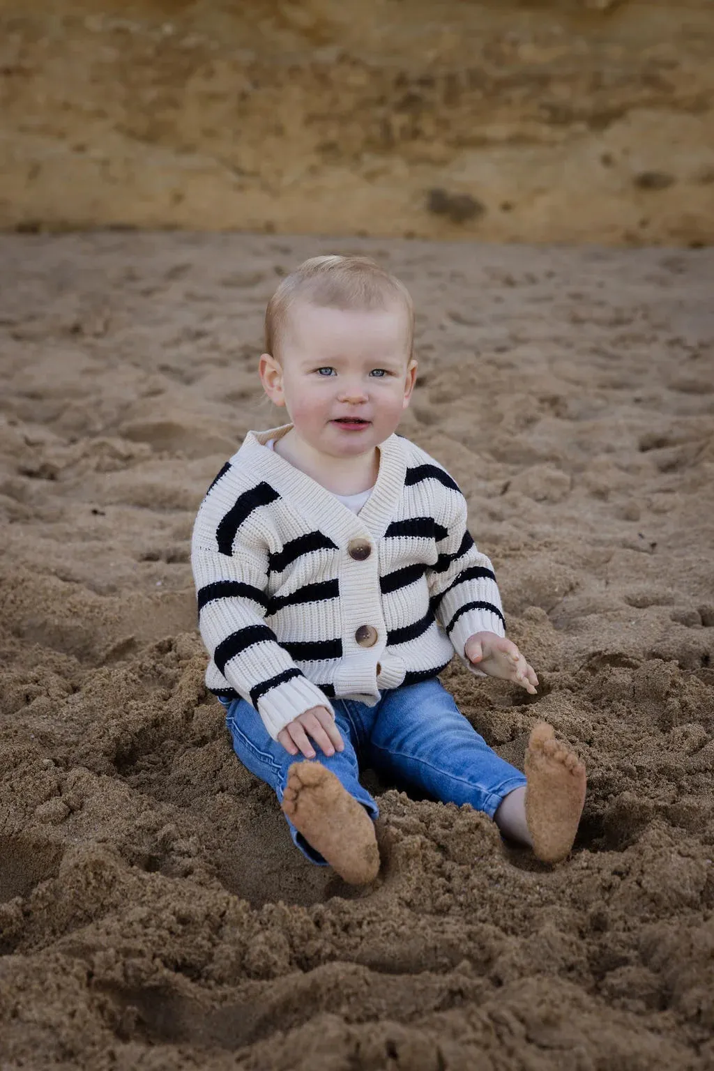 MINI ME CHLOE CARDIGAN | Bretton Stripe