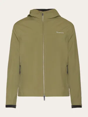 NORDENVIND™ Light shell jacket - GRS/Vegan - Burned Olive