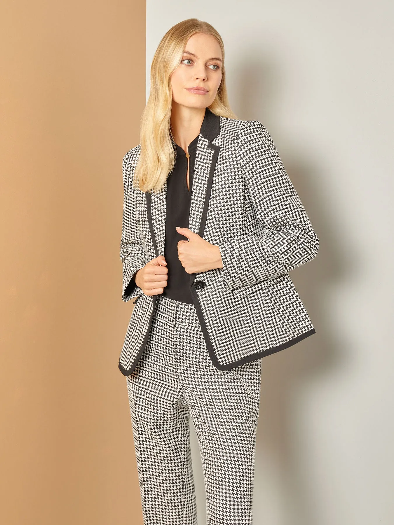 Petite Holly Jacket, Houndstooth