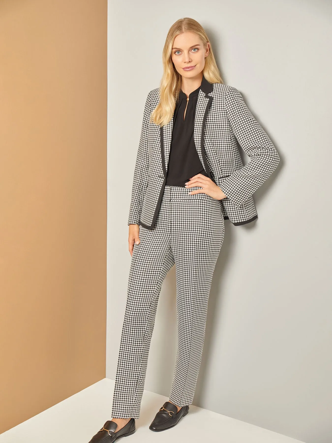 Petite Holly Jacket, Houndstooth