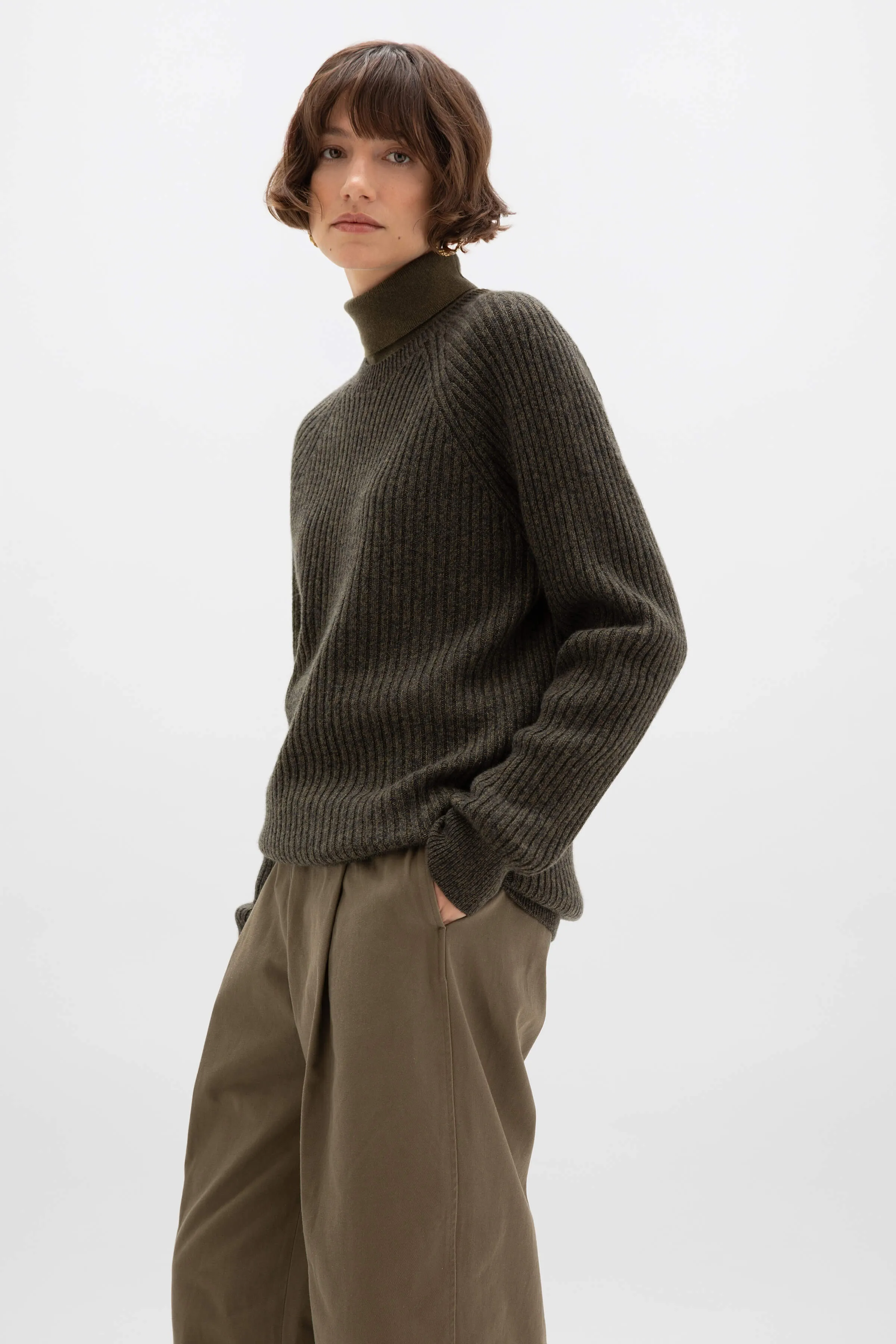 Ribbed Cashmere Jumper