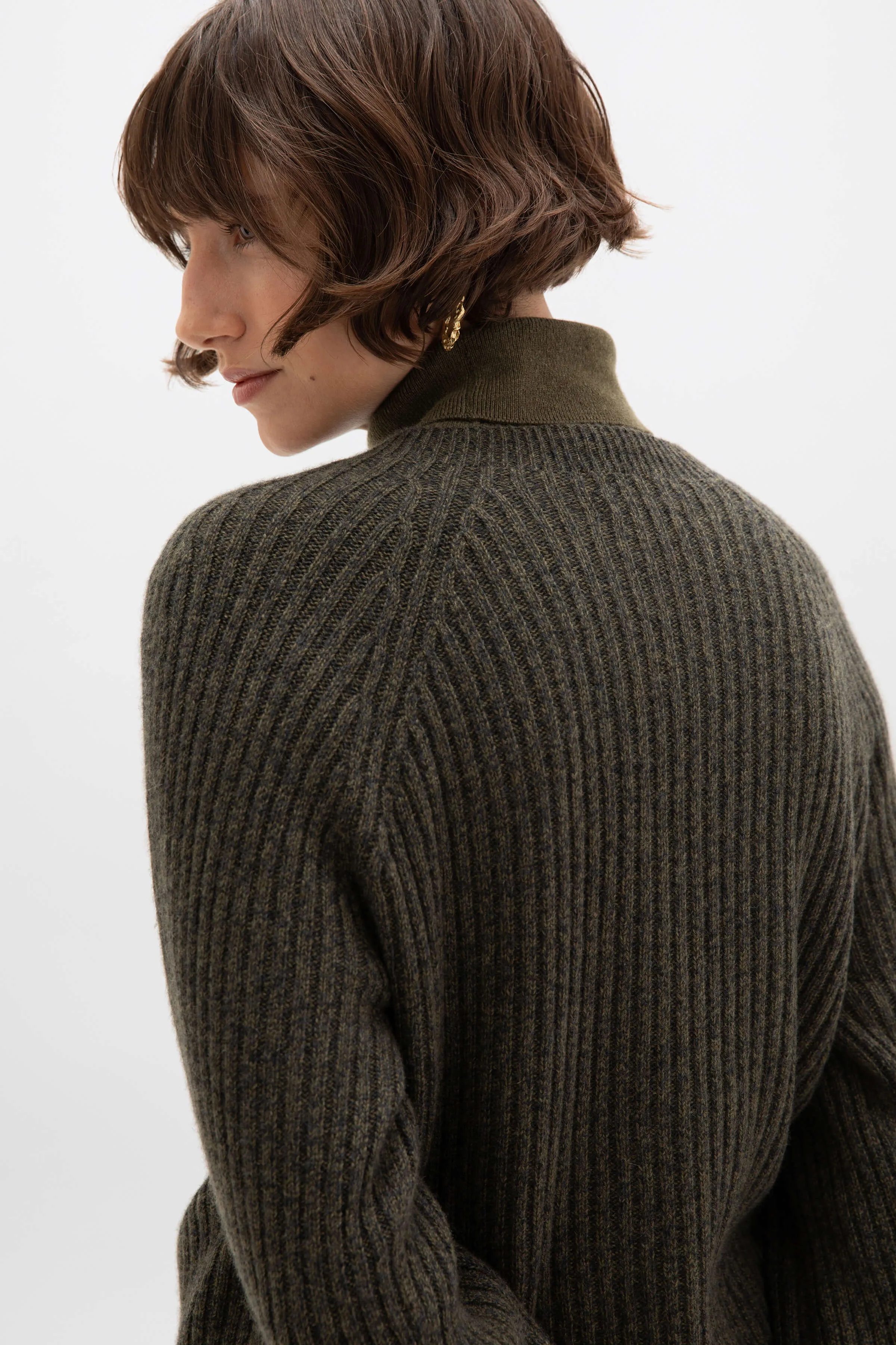 Ribbed Cashmere Jumper