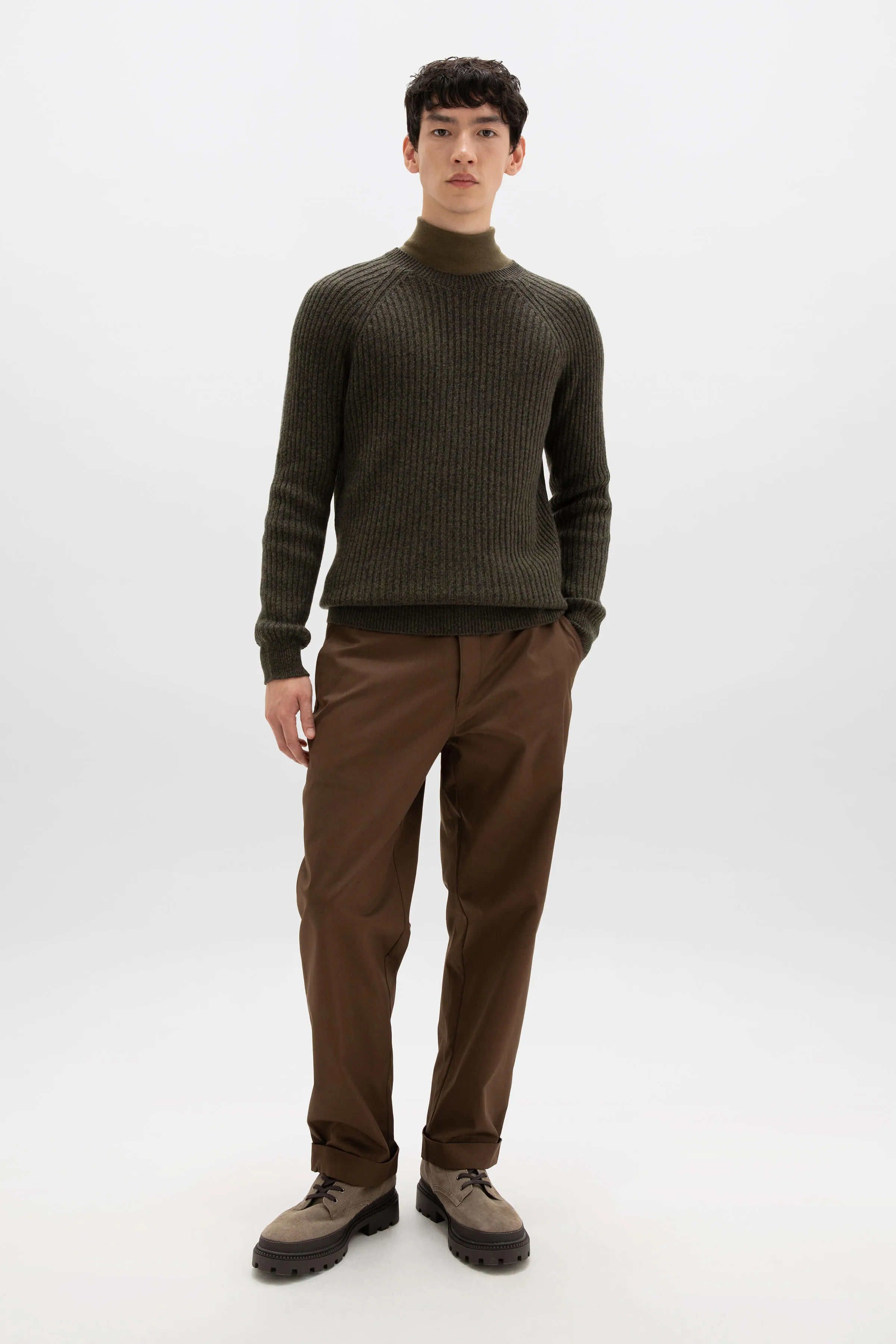 Ribbed Cashmere Jumper