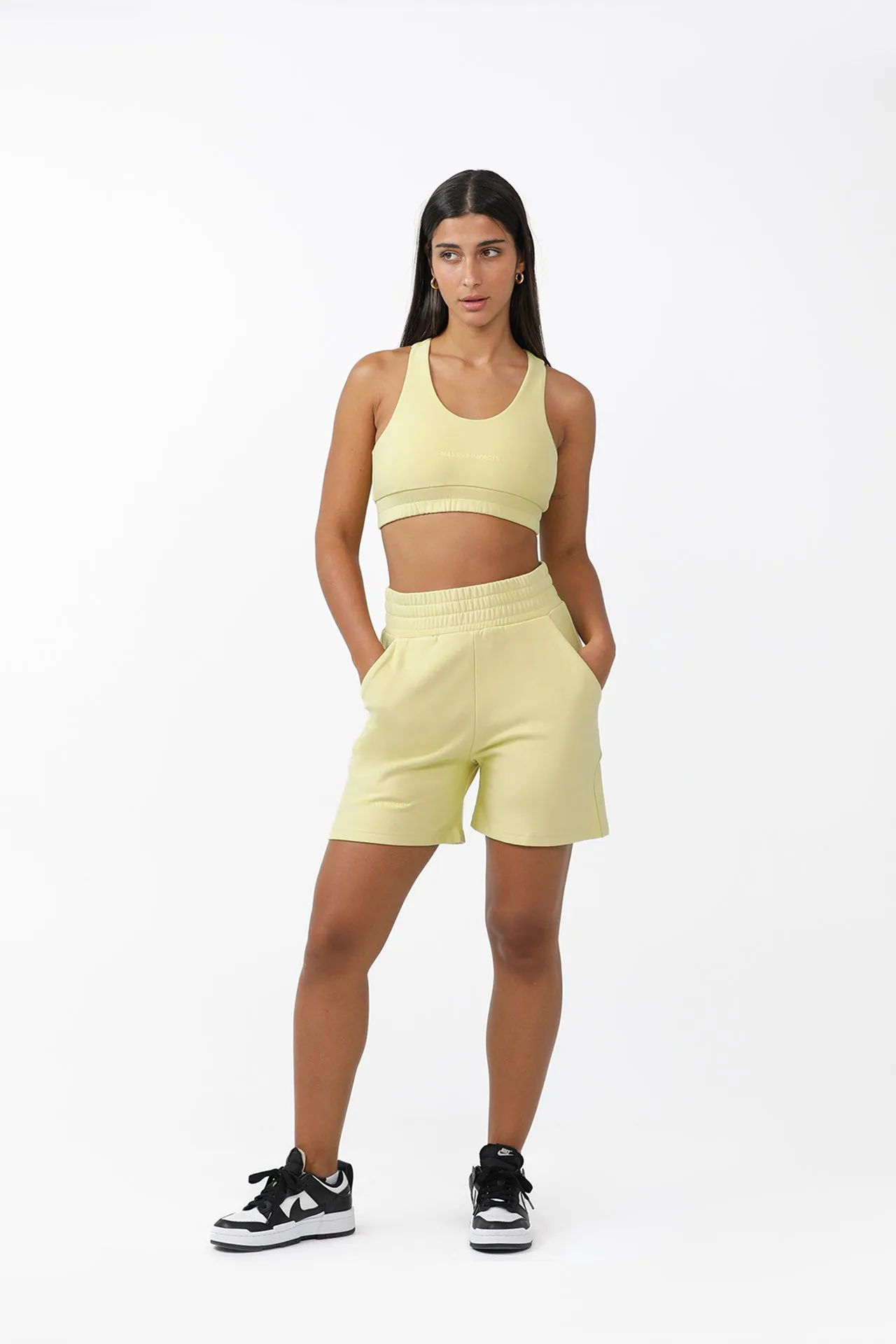 S2J037MI High Waist Sweat Short