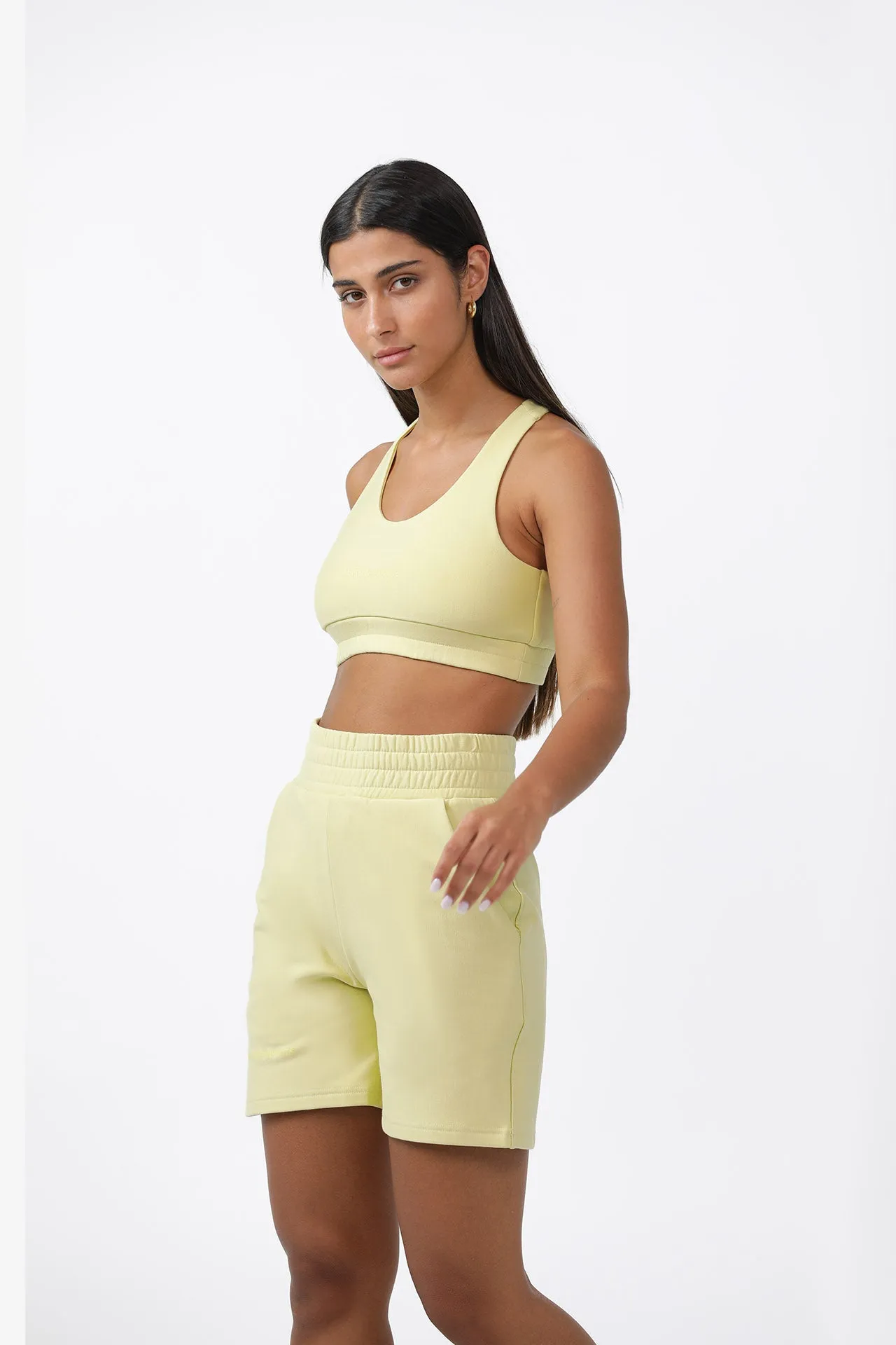 S2J037MI High Waist Sweat Short