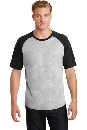 Sport-Tek® Short Sleeve Colorblock Raglan Jersey. T201