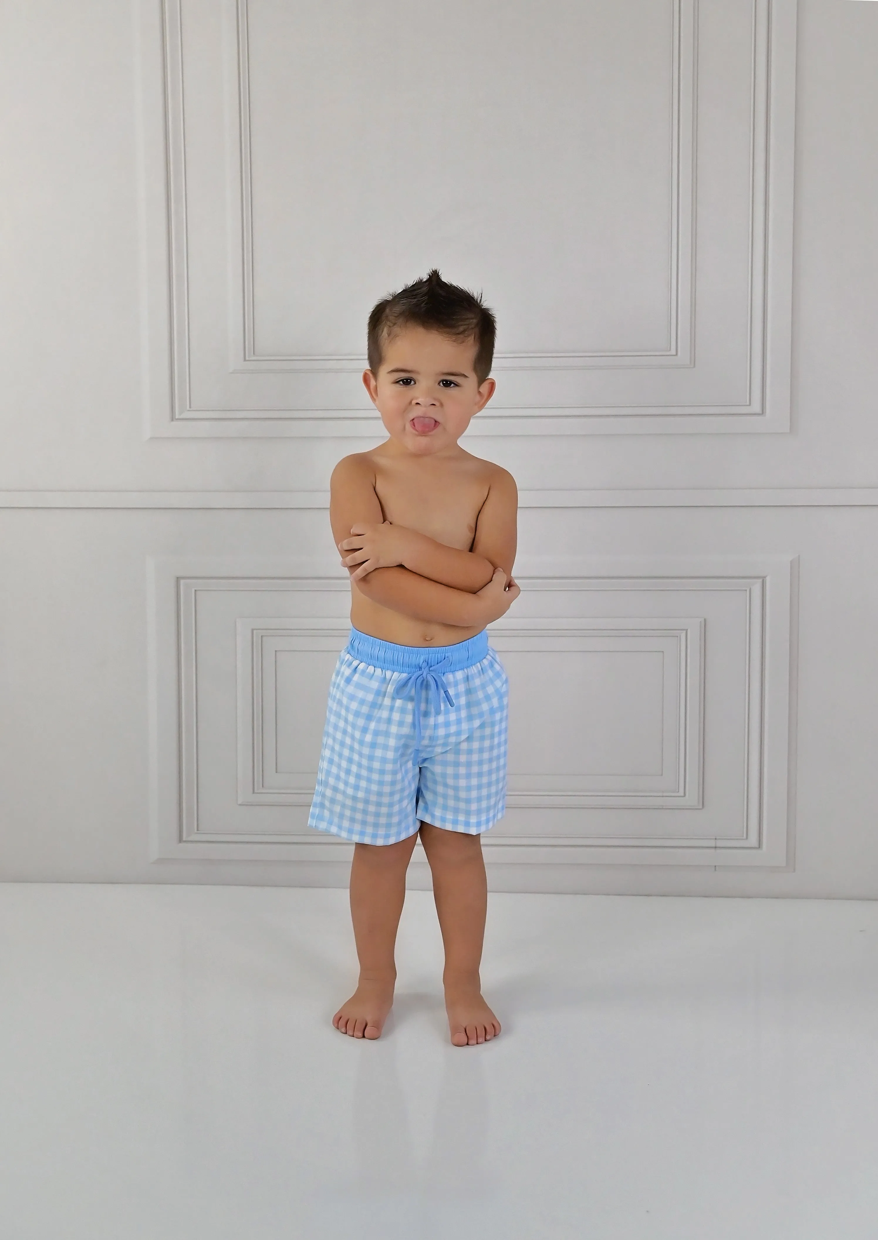 Swoon Baby Clothing Georgia Peach Swim Short