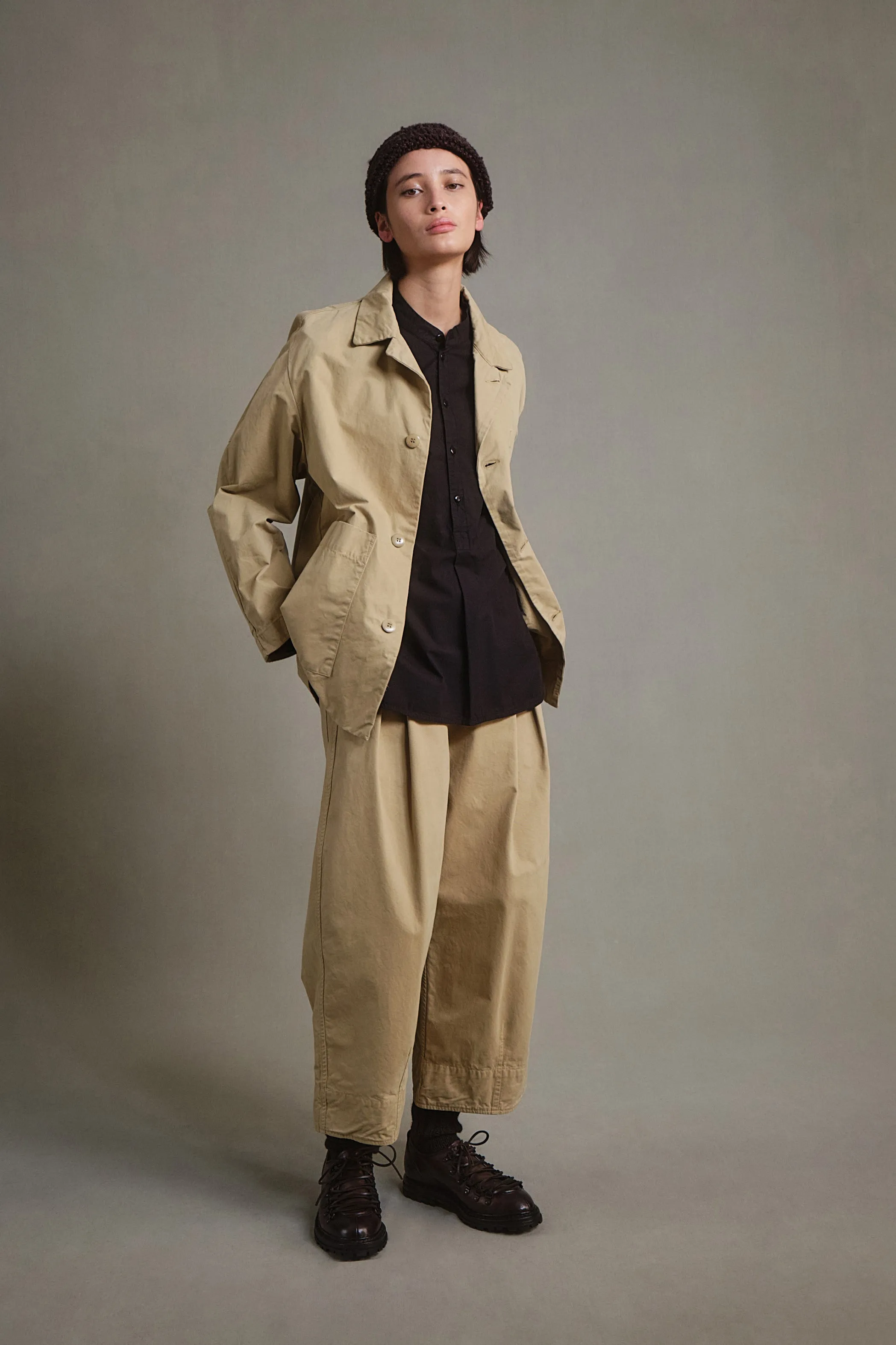 THE ETCHER TROUSER / WORK TWILL SAND