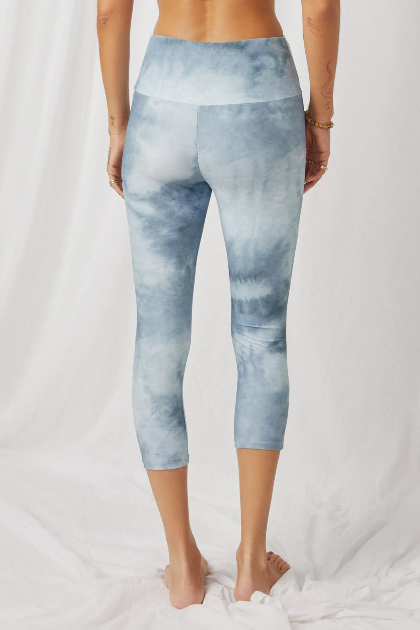 Tie Dye Print Active Leggings