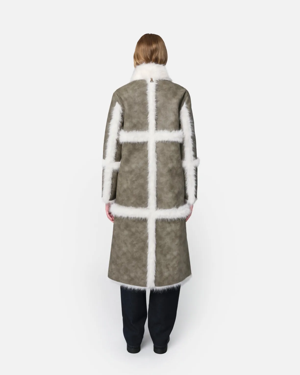 Tilly Coat Sage, Blanc