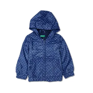 UC - Kids 'Blue' Light Doted Printed Zip up Jacket UC548