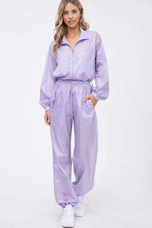 Wisteria Set - Zip Up Jacket