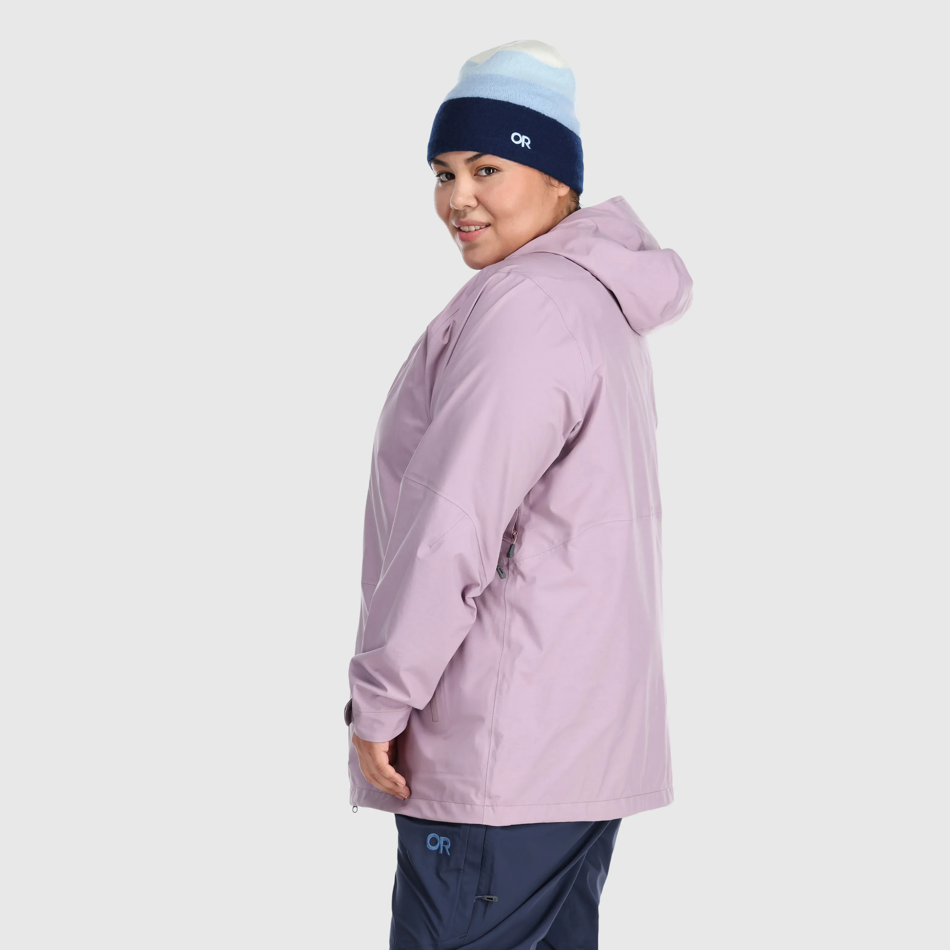 Plus Size Womens Waterproof Carbide Jacket – Stylish & Durable Outerwear for All Seasons